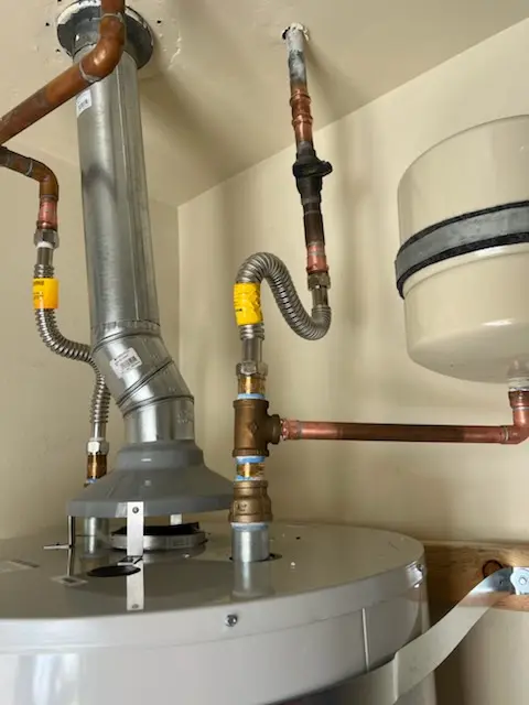 Water heater installation and plumbing repair in Quail Valley